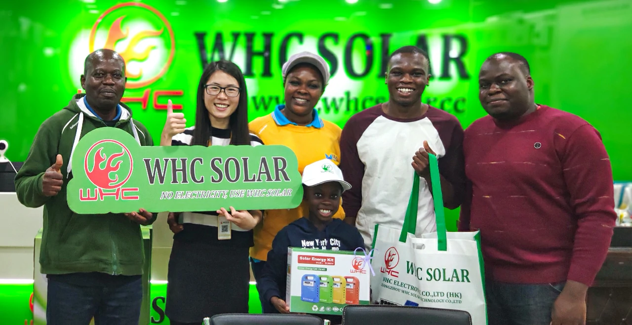WHC Solar customer care and long-term partner cooperation