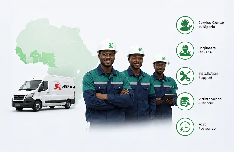Local energy storage technical support in West Africa