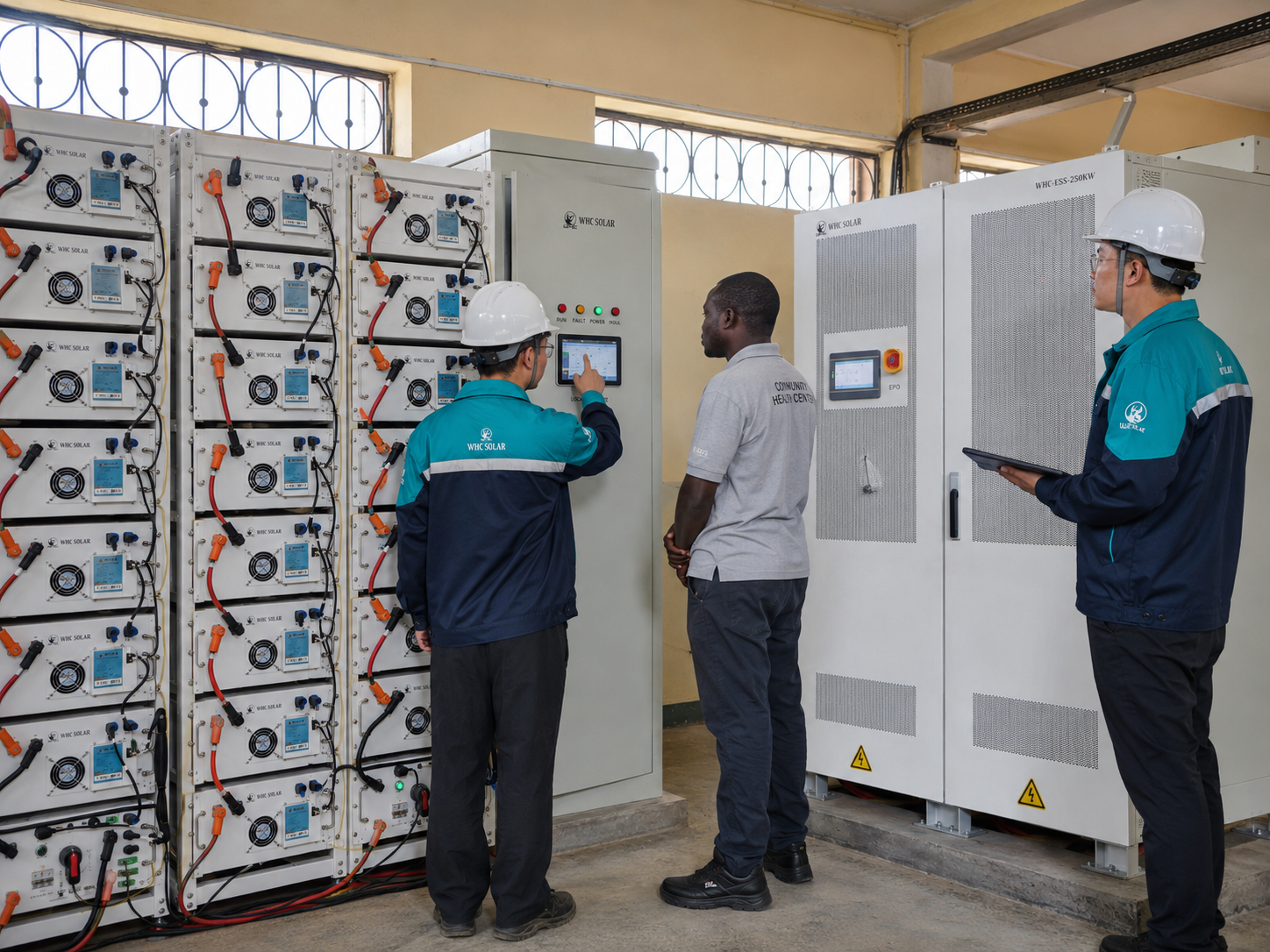 WHC Solar global energy storage project support