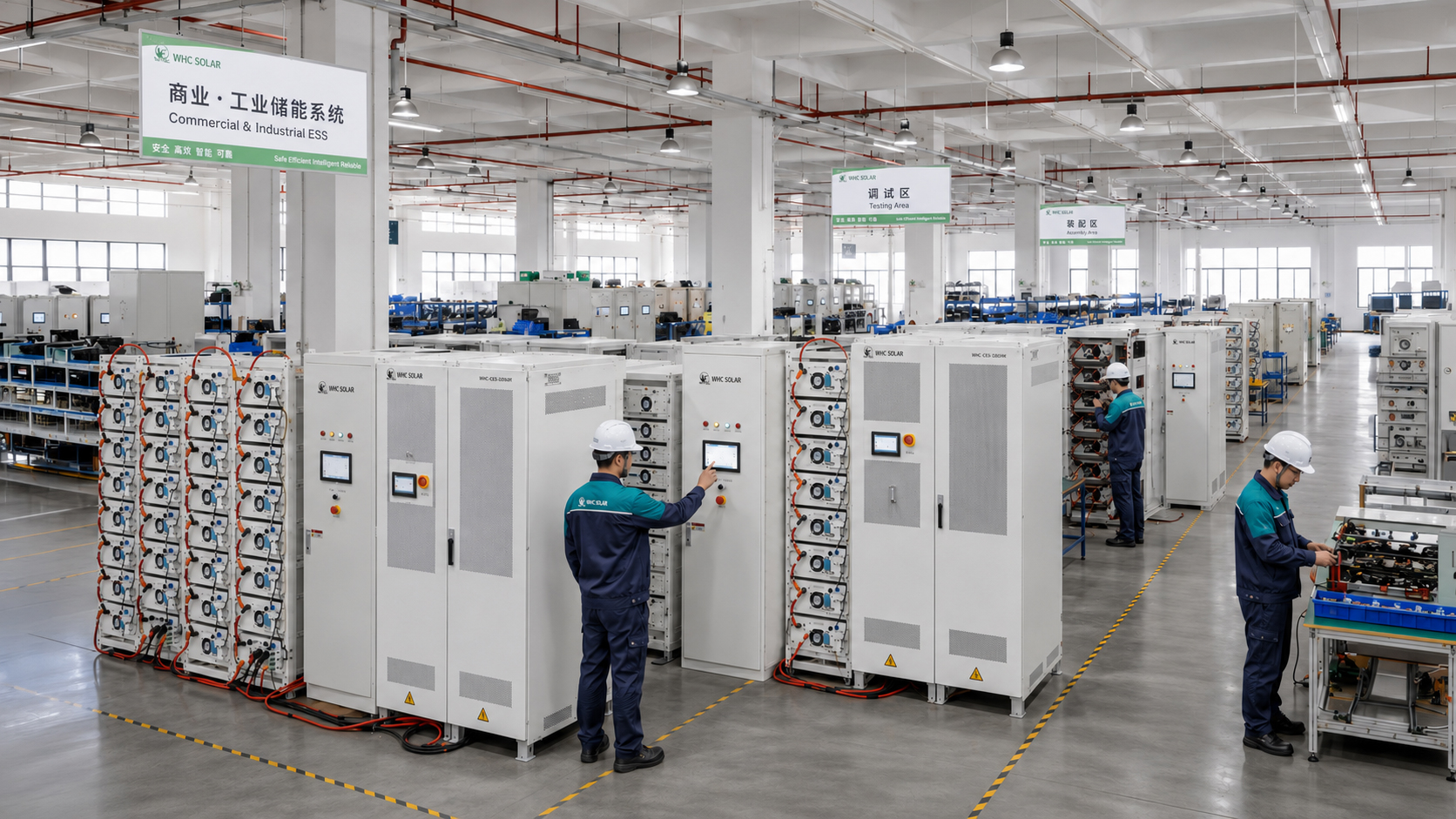 WHC factory production area
