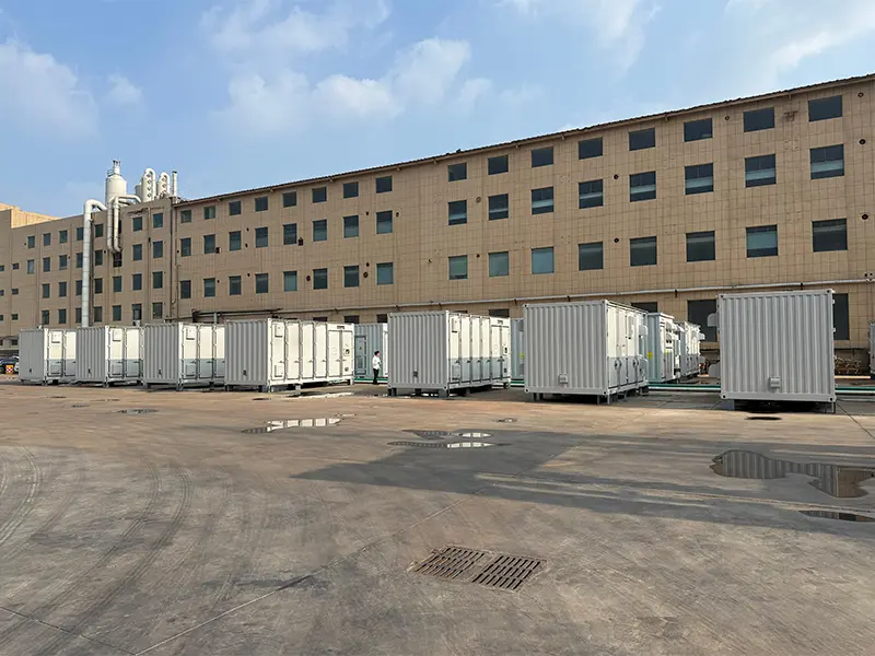 Containerized storage equipment