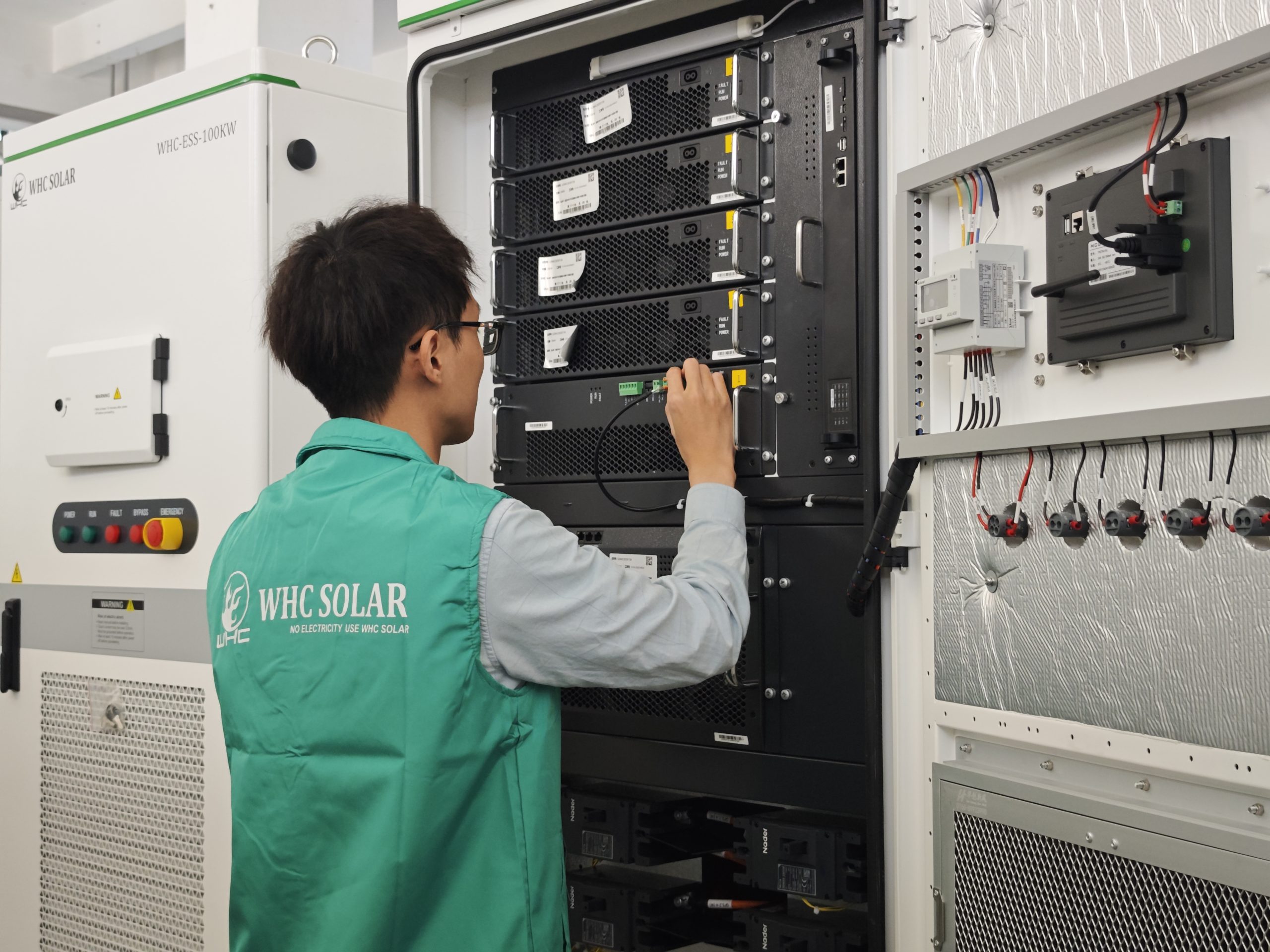 WHC energy storage quality inspection