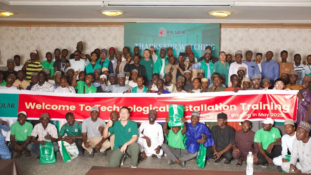 WHC local solar support in Africa