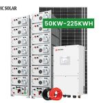 50KW 225KWH Commercial Solar Battery Storage System