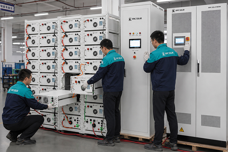 WHC energy storage assembly area