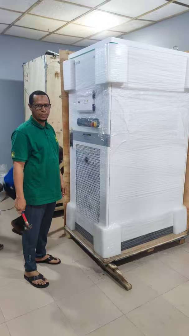 Solar power equipment cabinet for Abuja commercial project